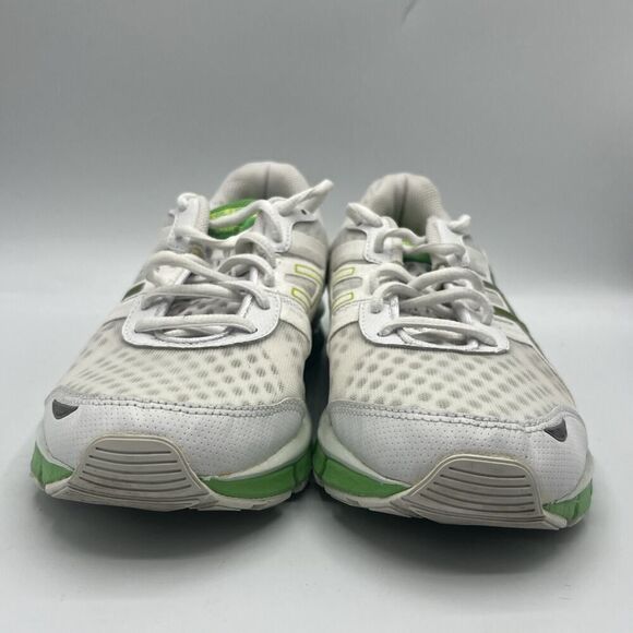 Asics Gel Blur 33 Women's Size 8 White Green Athletic Running Shoes T1H8N - Picture 2 of 12